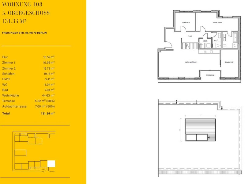 Grundriss WE 108