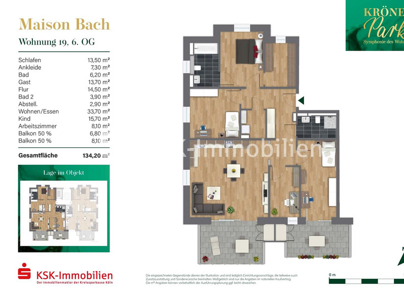 Grundriss Haus 2 Maison Bach Wohnung 19