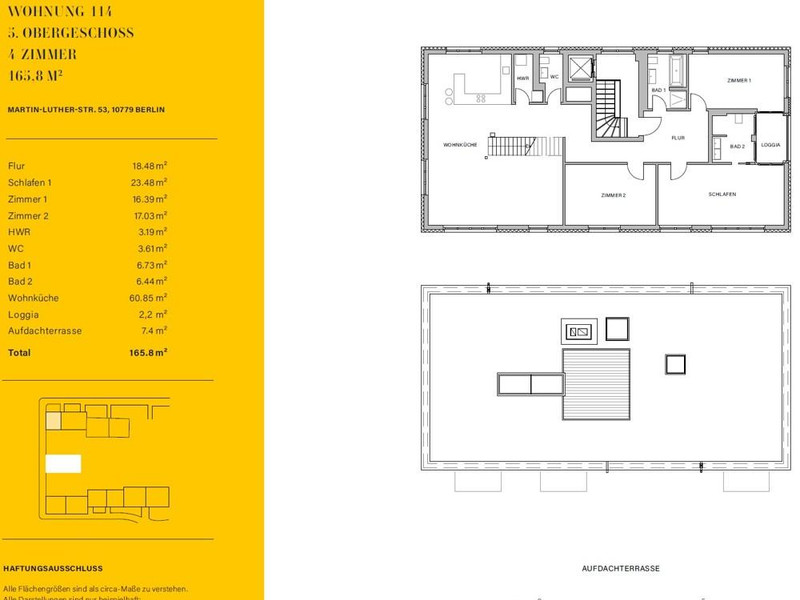 Grundriss WE 114