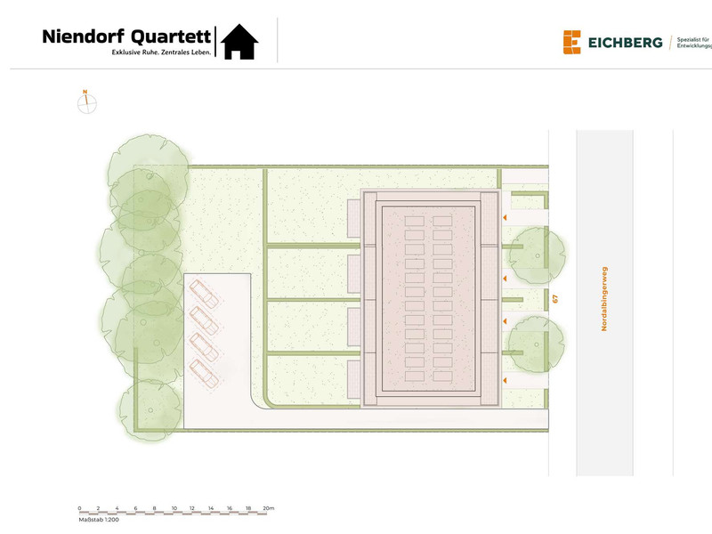 Freiflächenplan Quartett