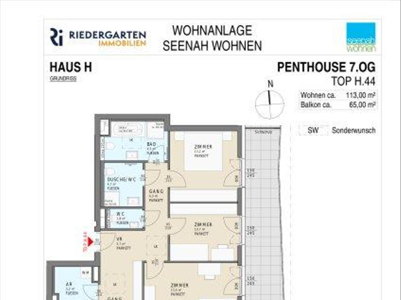 SEENAH WOHNEN. Charmante 4-Zimmer Wohnung in perfekter Lage!