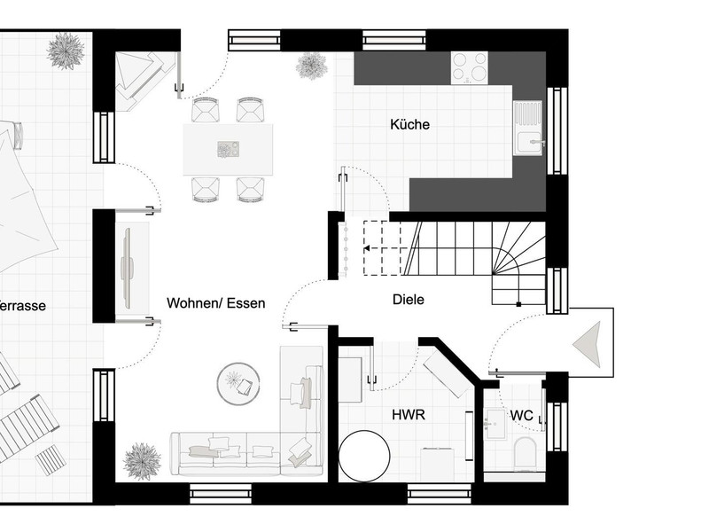 Grundriss Erdgeschoss