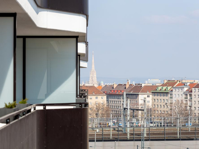 Sauna - Fitness - Home-Office - U1, im Haus und vor der Tür - beim Hauptbahnhof Wien