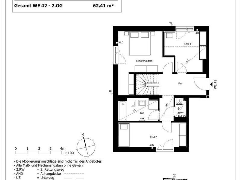 Grundriss WE 42_2. OG