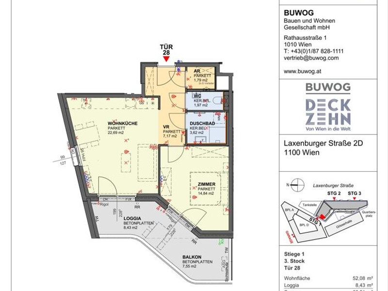 Wohnungsplan