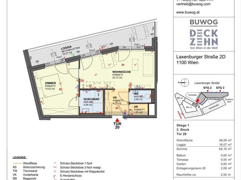 Wohnungsplan