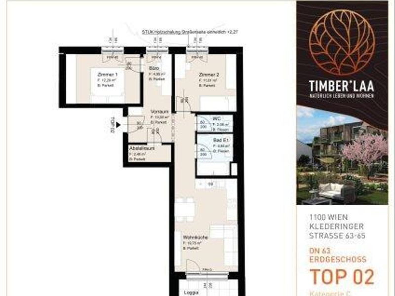 TIMBER*LAA - Bezugsfertige Neubau Erstbezugswohnungen mit ersklassigem Wohnklima