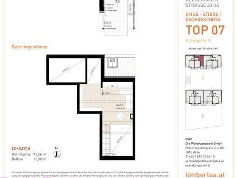 Provisionsfreier Erstbezug in ruhiger Lage: Moderne 4 Raum - Galeriewohnung mit Südbalkon und hochw