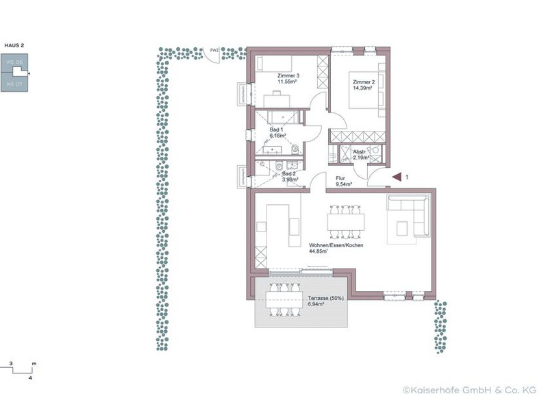 Kaiserhöfe Krefeld_Grundriss WE01