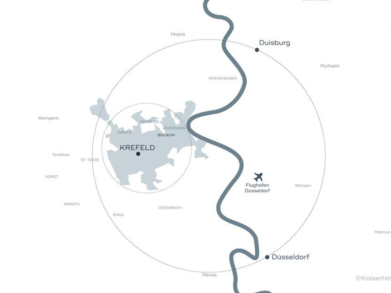 Kaiserhöfe Krefeld_Map_Macro