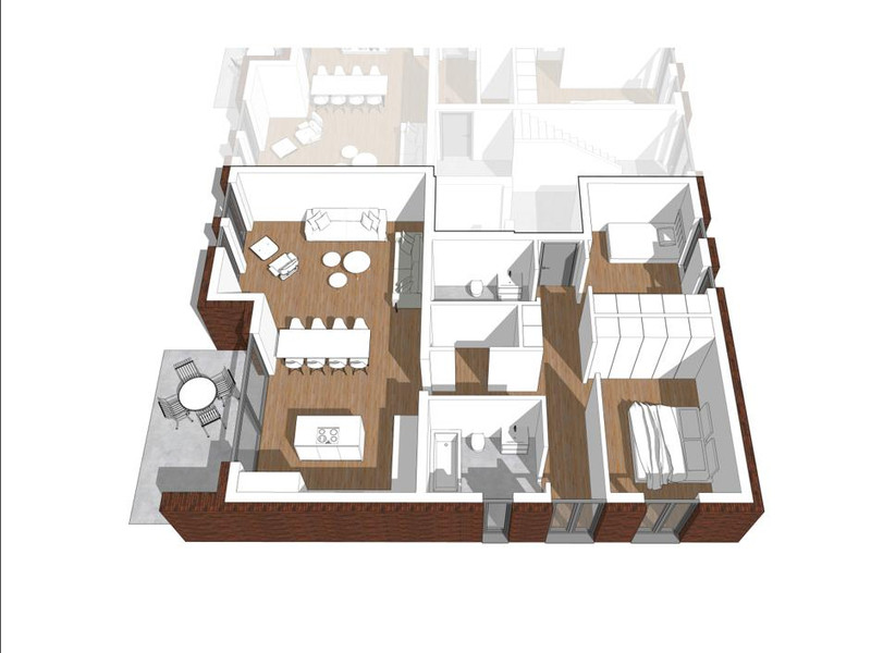 ┬®Kaiserhöfe Krefeld_Gartenwohnung WE02