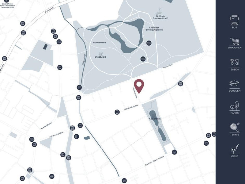 ┬®Kaiserhöfe Krefeld_Map Micro