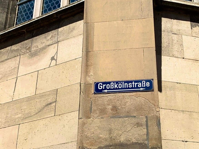 Willkomen in der Großkölnstraße