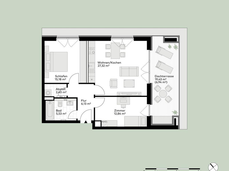 595821-doc1#H14B_Whg 41_Grundriss Mühlenau Gärten