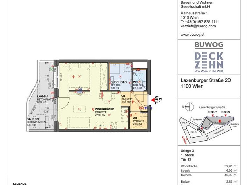 Wohnungsplan 3.13