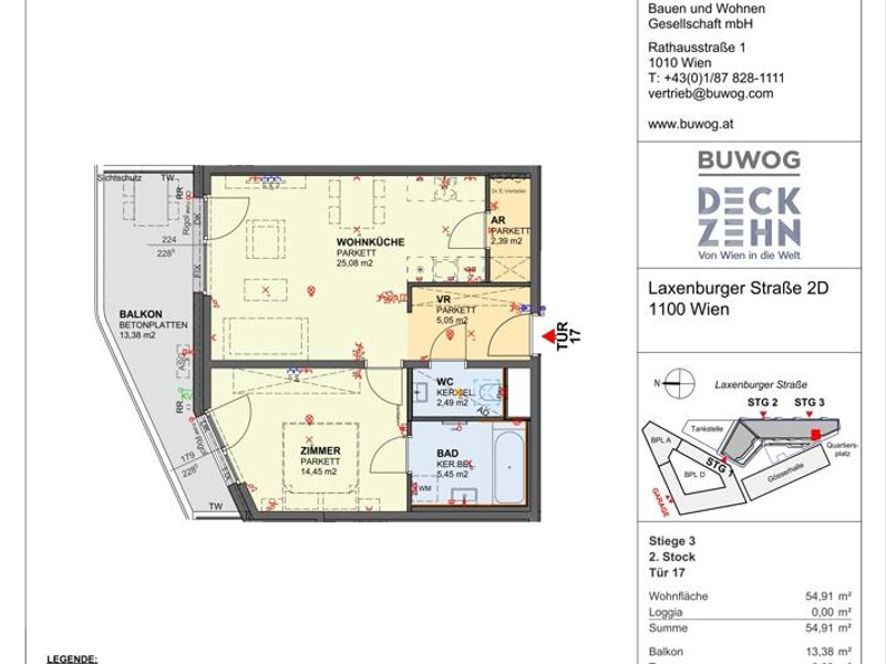 Wohnungsplan