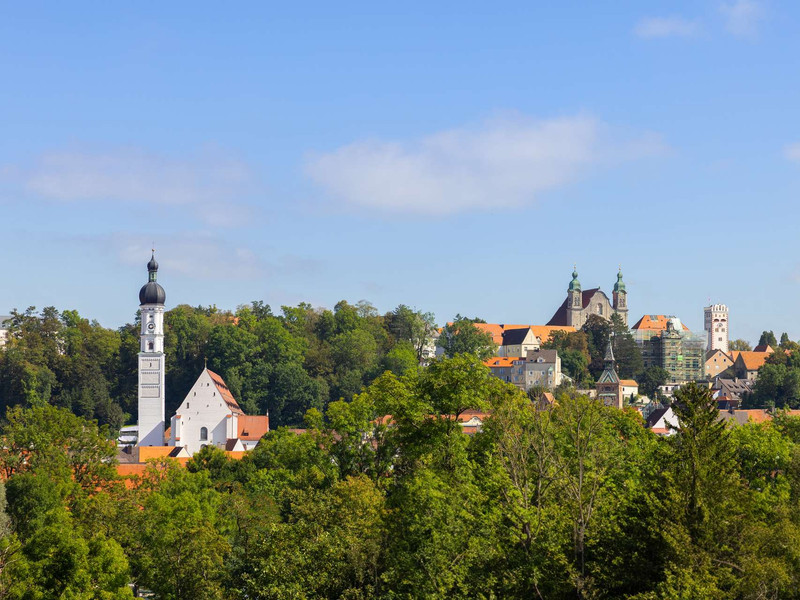 Traumblick in die Landsberger Altstadt