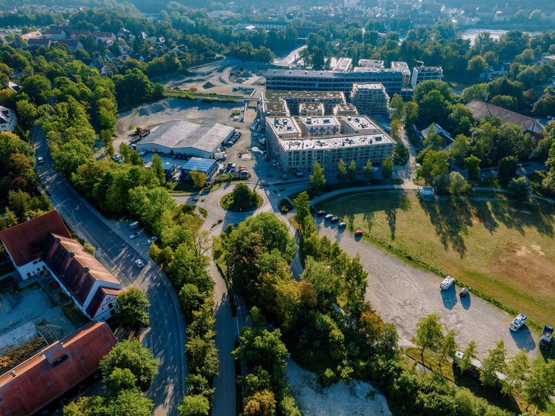 Blick aufs Quartier